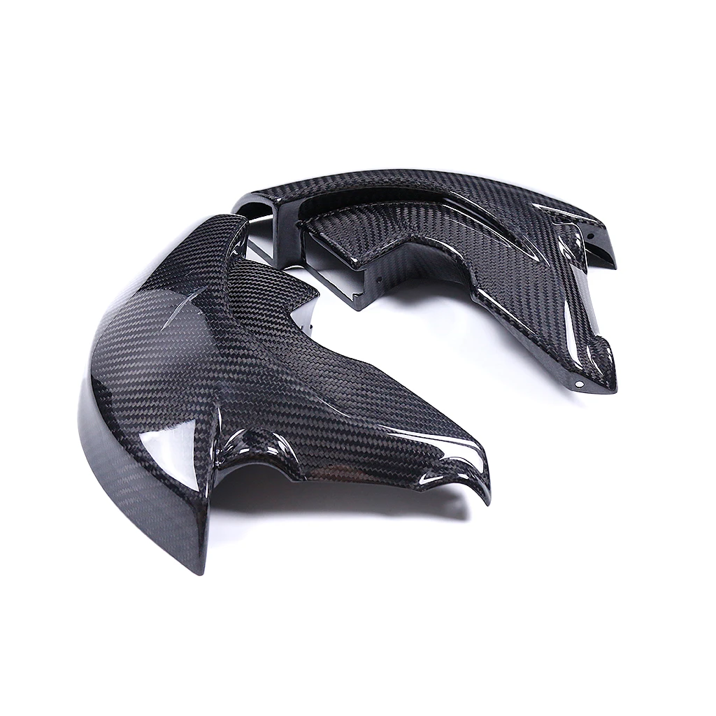 For Yamaha YZF-R1 R1M 2020-2025 Motorcycle Radiator Accessories Carbon Fiber Front Air Ducts Brake Cooling Mounting Caliper Kit