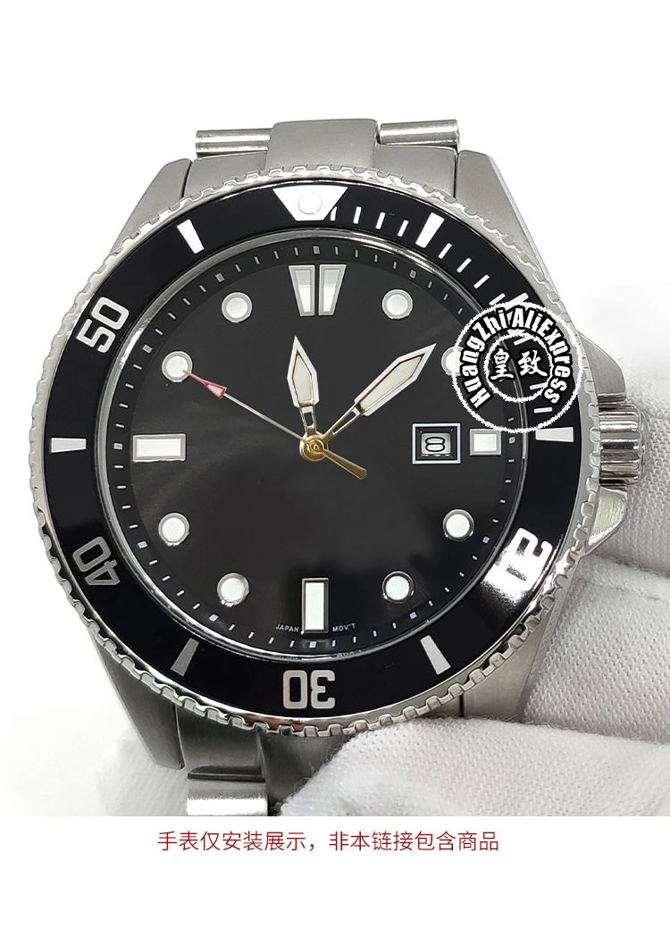 مشاهدة الأيدي الخضراء مضيئة ل كاسيو MDV-106 أبو سيف الأحمر/الذهب ساعة ساعة دقيقة الأيدي الثانية حركة أجزاء ساعة اكسسوارات