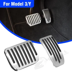 For Tesla Model Y Model 3 2022 Car Foot Pedal Pads Covers Non Slip Performance Gas & Brake Pedals Accessories Pedal Cover