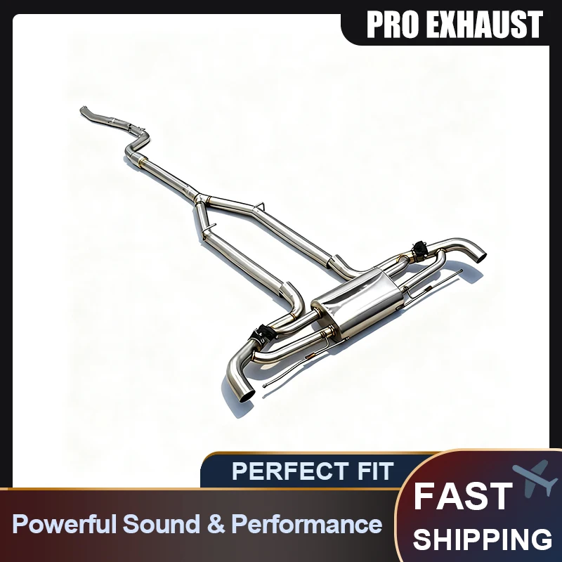 

PRO 304 Stainless Steel Exhaust Pipe for BMW G05/G06 X5/X6 3.0T B58 Catback with Valve Muffler High Performance Exhaust Systems
