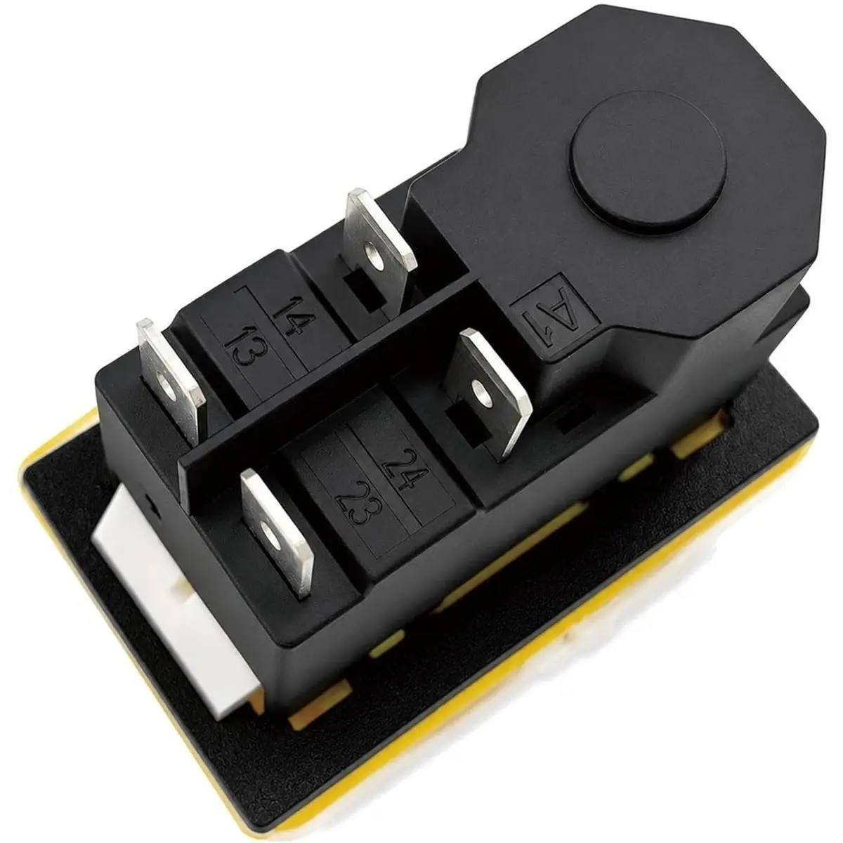 KJD17B Electromagnetic Switch, 4-Pin 120V NVR Safety Switch, Replacement for Table Saw, Drill Press, Grinder