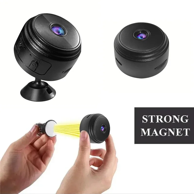 A9 Mini Camera HD Intelligent Home Security IP WiFi Camera Monitor Mobile Remote Camera Mobile Remote Application