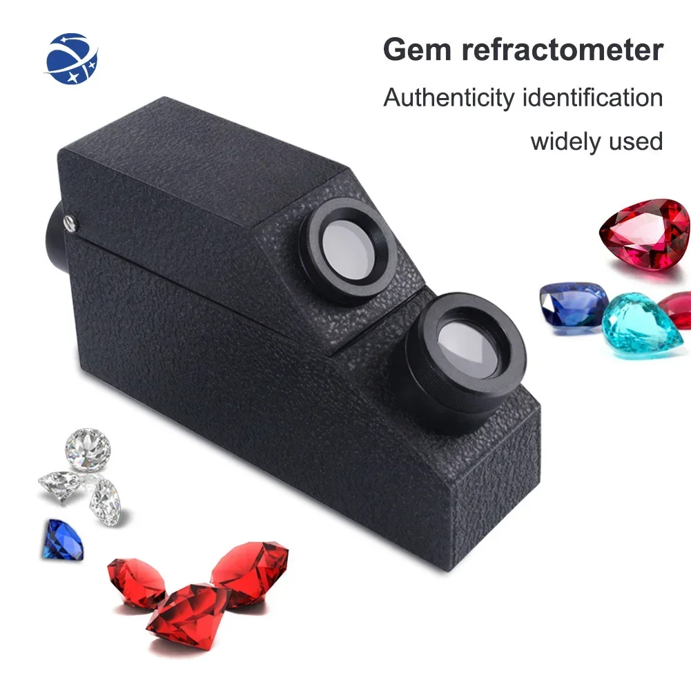 Gem instrument gem tool gem refractometer diamond detector external with light source Measurement range: 1.30 ~ 1.81RI