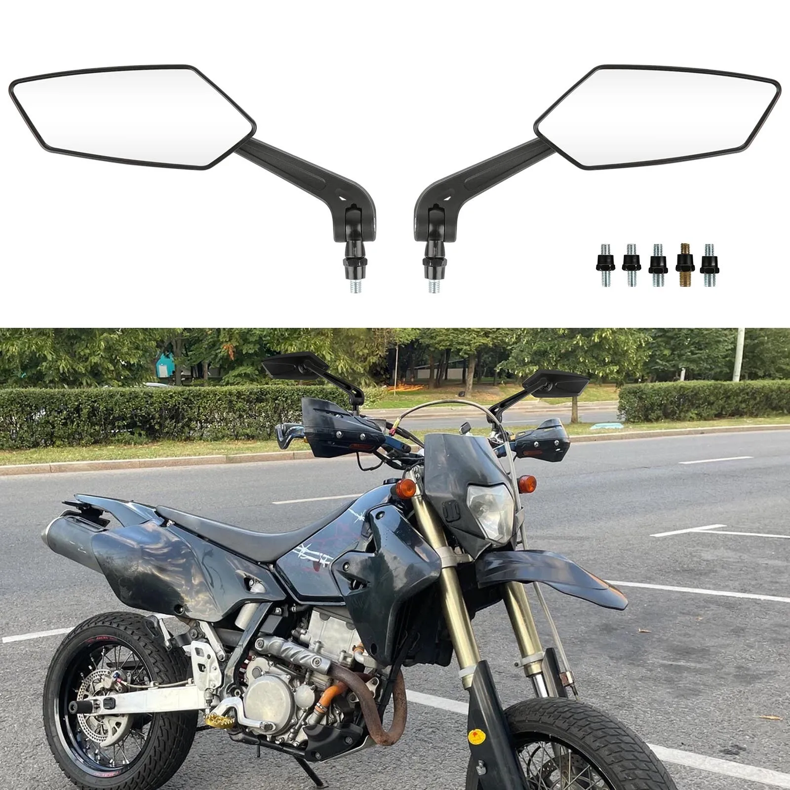 Motorcycle Rear Vie…