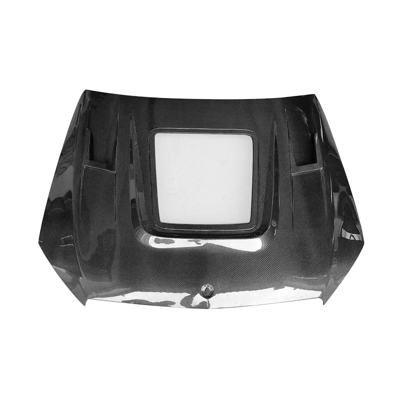 W205 IMP Style Carbon Fiber Hood Bonnet   C-Class W205/C63 Transparent Carbon Hood 2015-2018