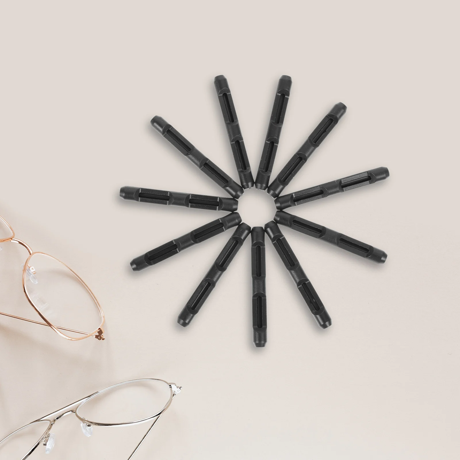 

Non Slip Silicone Eyeglasses Covers Comfortable Hooks For Running Riding Climbing Protective Leg Straps Anti Slide