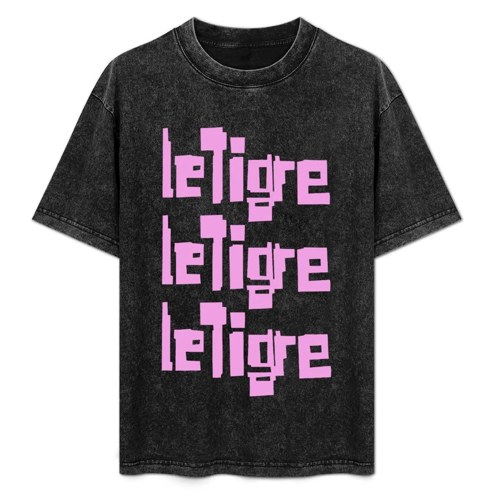 LE TIGRE T-Shirt summer clothes hippie clothes boys animal print blue archive mens t shirts