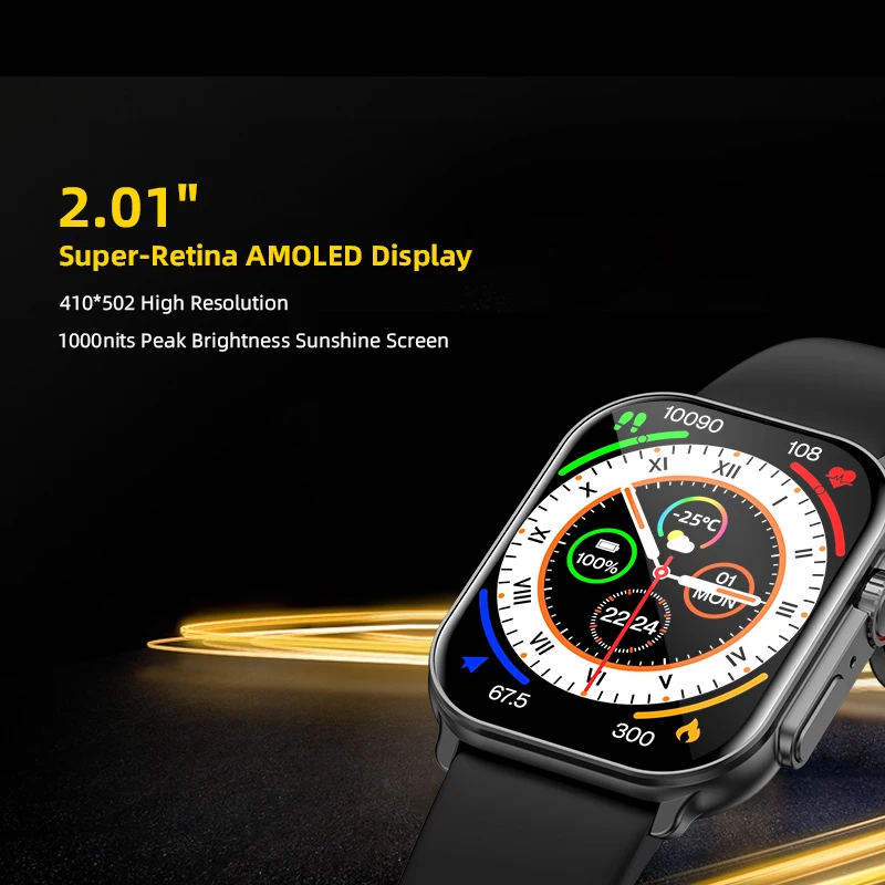 IMIKI SF1 Men Women Smartwatch 2.01