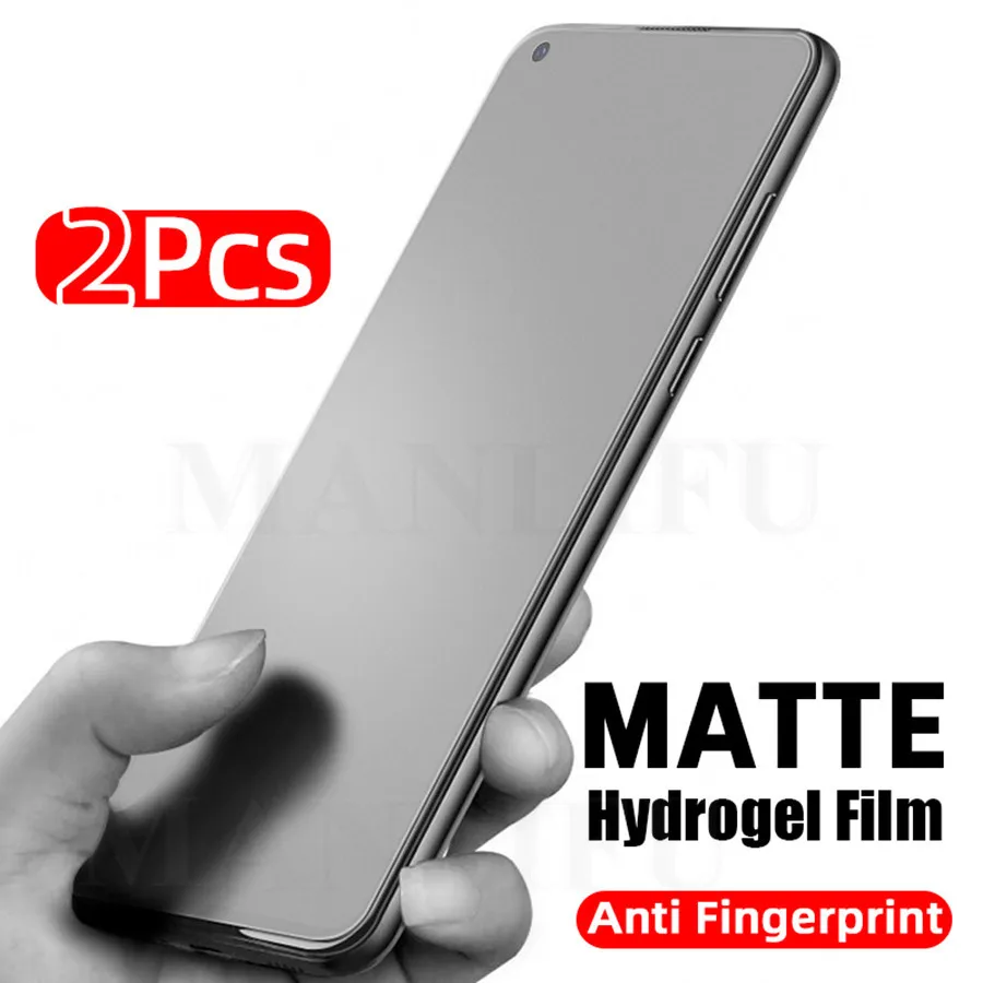 Matowa folia hydrożelowa do Huawei P50 P40 P30 P20 Pro Honor 8 9 10 20 Pro 8X 9X Lite pełna osłona ekranu TPU bez szkła