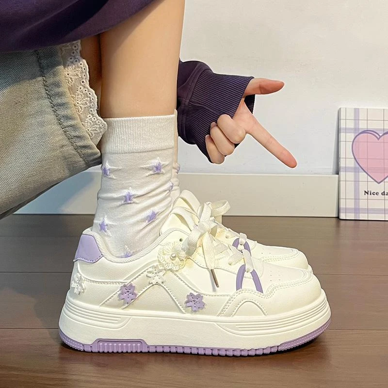 

Детские спортивные туфли для девочек с мягкой подошвой, удобные повседневные туфли, модный тренд 2026 года, абсолютно новые детские теннисные туфли для принцесс, универсальные