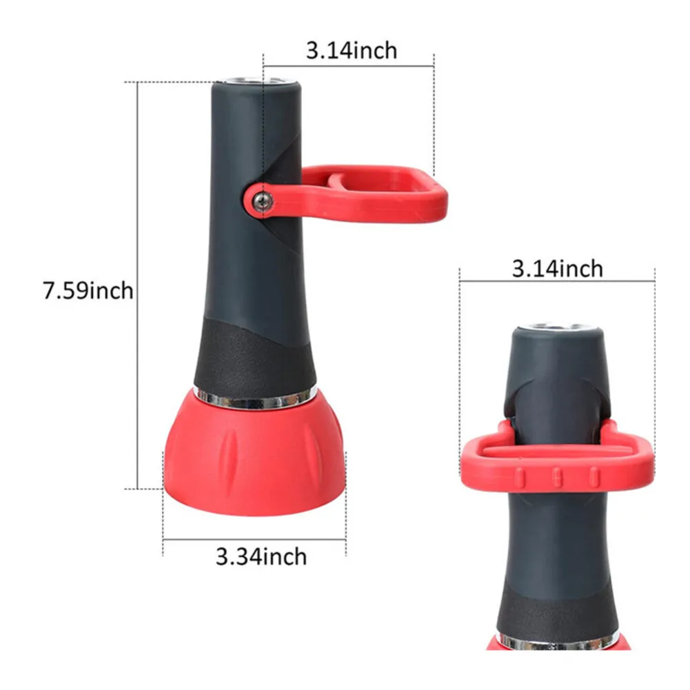 

Пожарная насадка для тушения пожаров, цинковая насадка, совместимая с пожарным рукавом, насадка для пожаротушения высокого давления