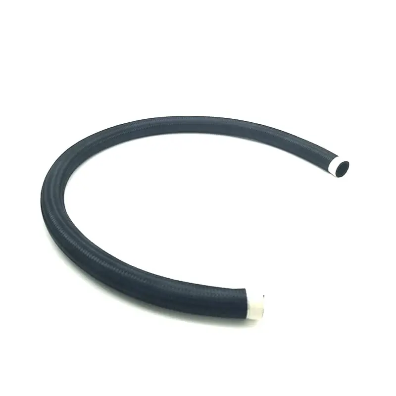 AN16 16AN Nylon Stainless Steel Braided Oil Fuel Gas Radiator Line Hose 1 Meter