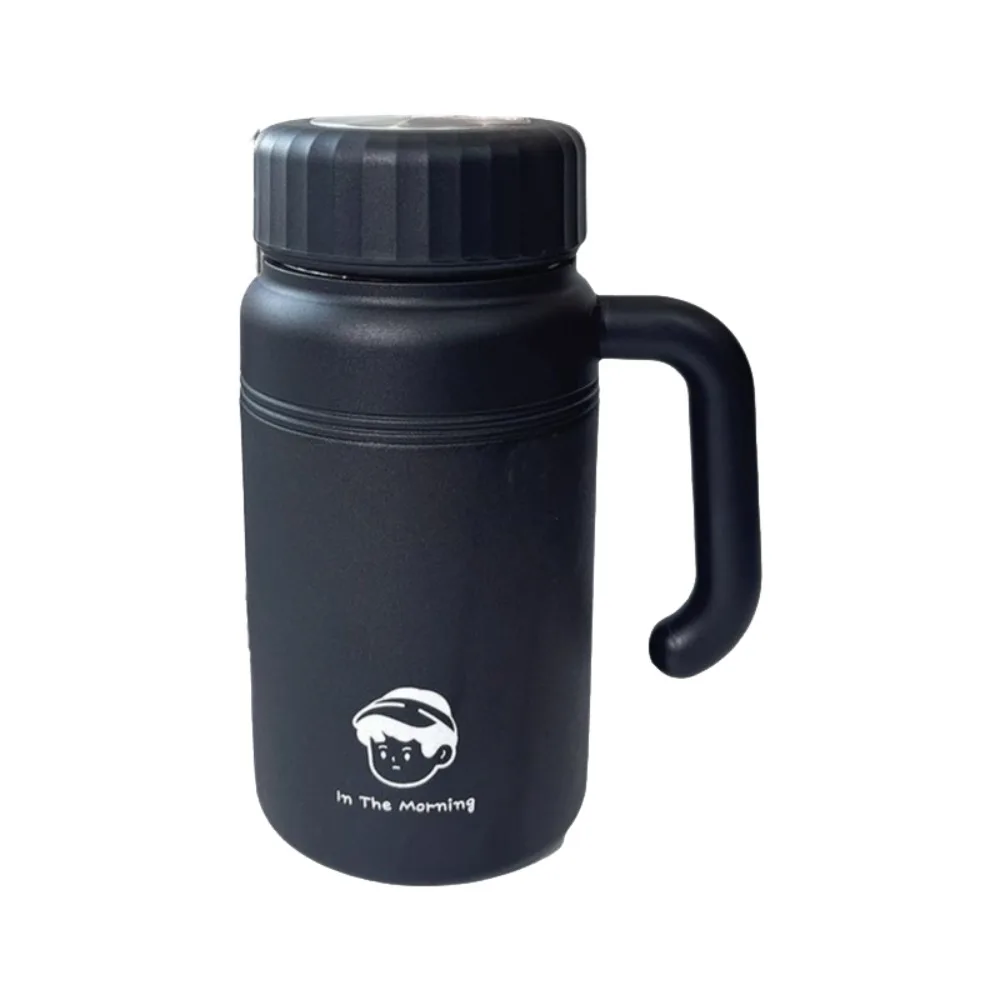 

Large Capacity Stainless Steel Water Bottle Stylish with Handle Insulated Cup Leak-Proof with Tea Strainer Vacuum Flasks Travel
