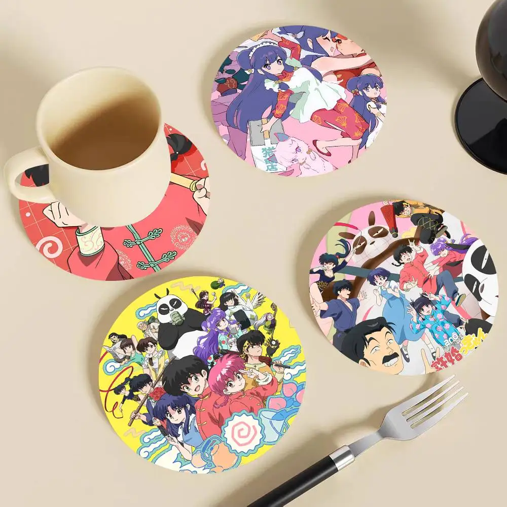 Anime Pretty Cure Series Cure Prism Wooden Coasters Heat-resistant And Non-slip Suitable For Restaurants And Cafes