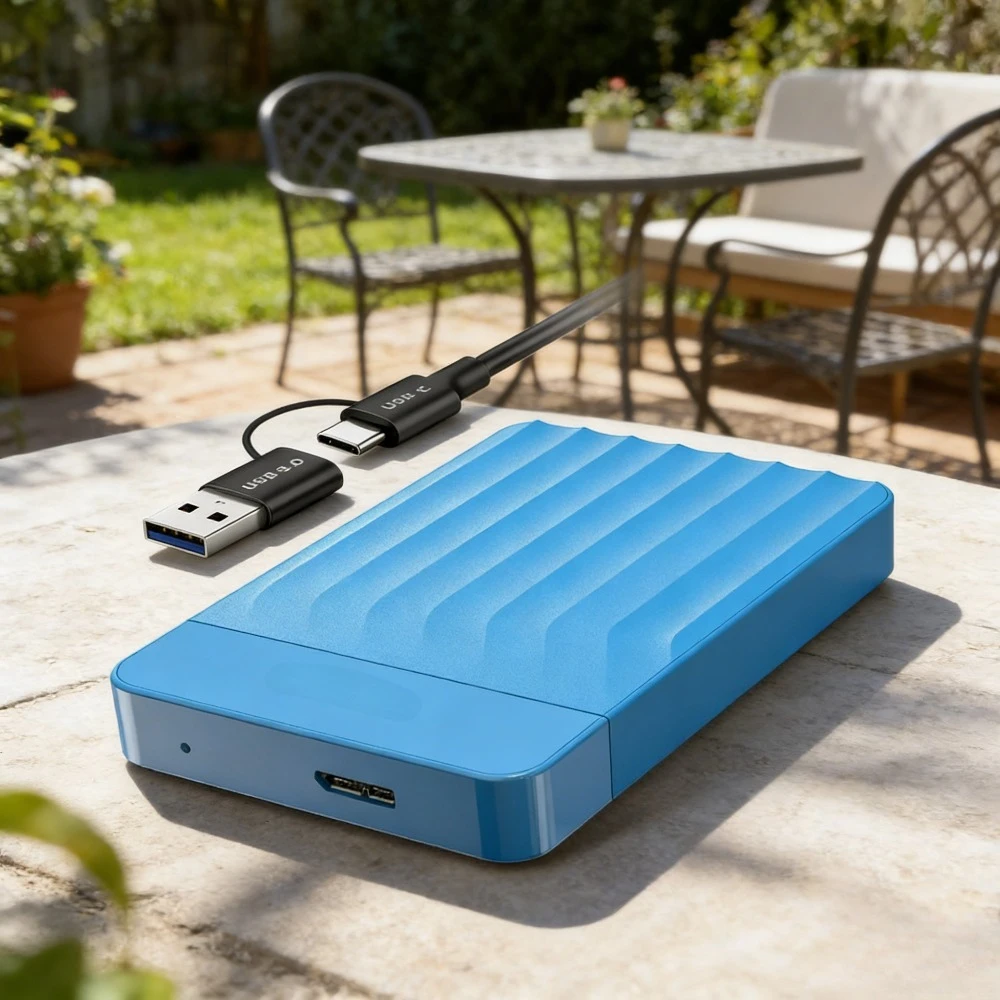 

Садовая мебель - Портативный внешний жесткий диск 1 ТБ USB 3.0 для ПК, Mac, ноутбуков, PS4, PS5, Xbox One, Xbox Series X/S для расширения хранилища