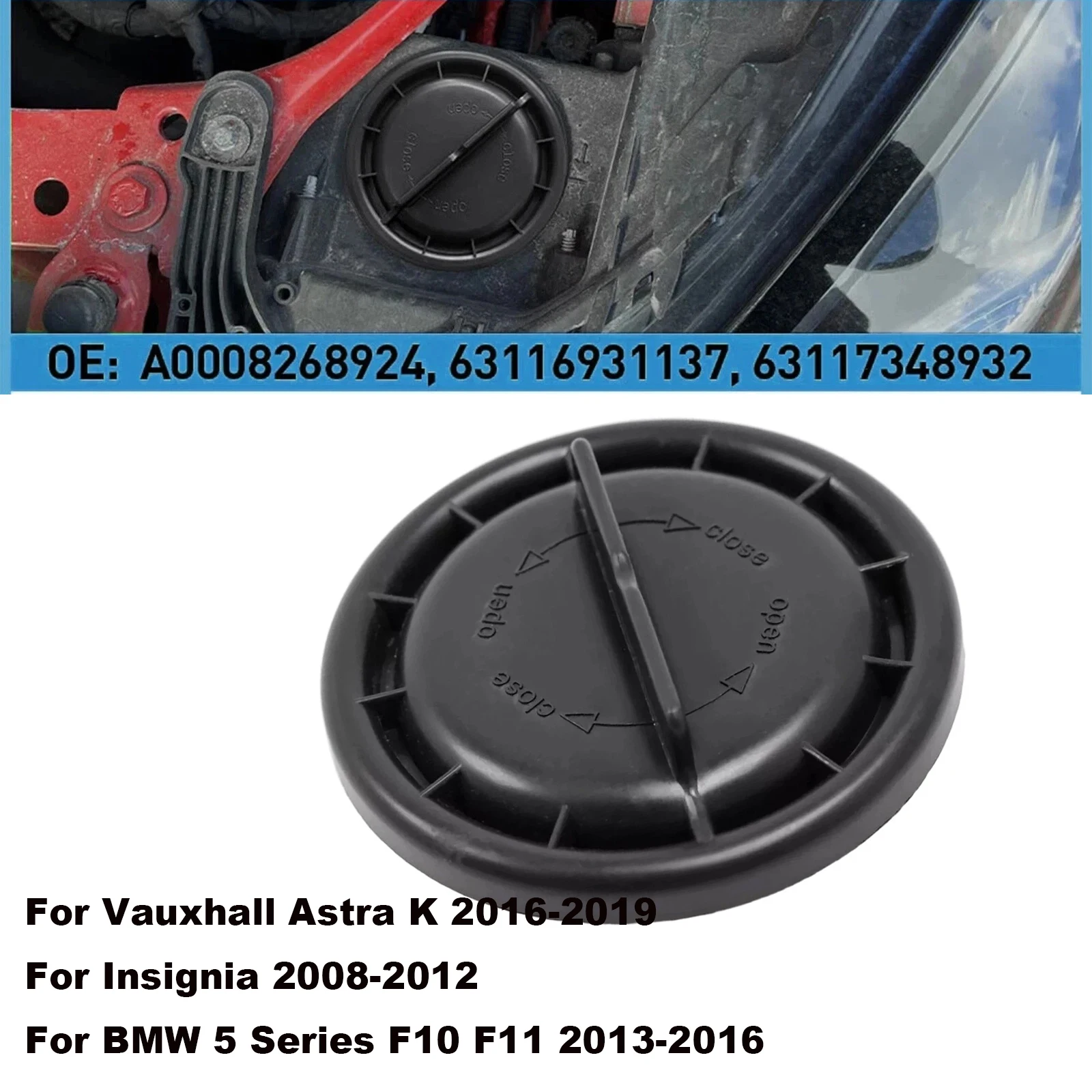 

63116931137 Headlight Dust Cap Bulb Cover Lamp Parts For Vauxhall Astra Vauxhall Insignia BMW 5 Series Mercedes-Benz A Class