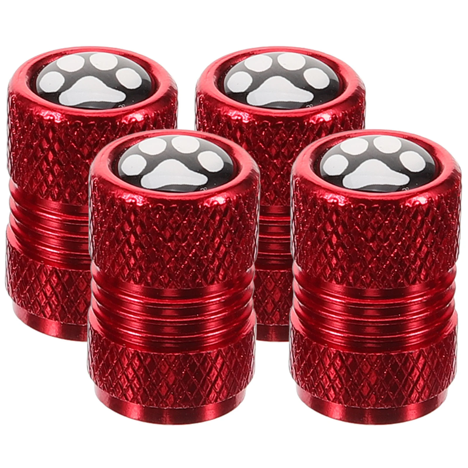 

4 Pcs Tire Valve Stem Caps for Truck Car Aluminum Alloy Motorcycle Auto Stainless Steel