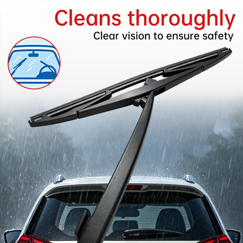 Rear Windshield Wiper Arm & Blade For Cadillac Escalade 07-13 Chevrolet Tahoe Suburban 2007 2008 09-2013