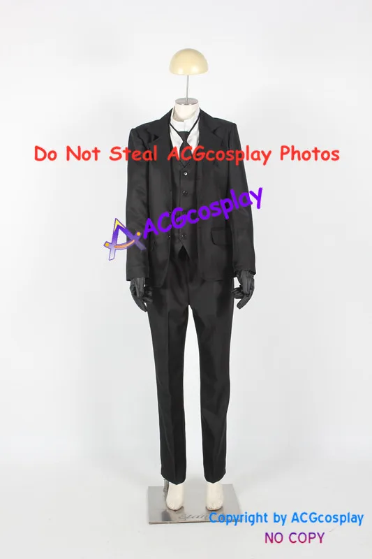 Kuroshitsuji Black Butler William T. Spears Cosplay Costume acgcosplay costume