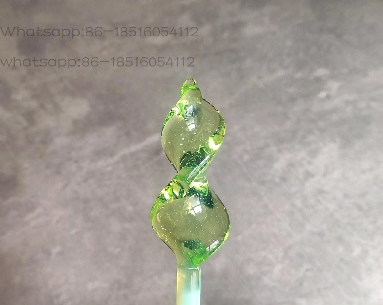 The Fifth Element V1 Version Protein Green Bar, Burned Glass, Colored Hard Material, Experimental Color Bar