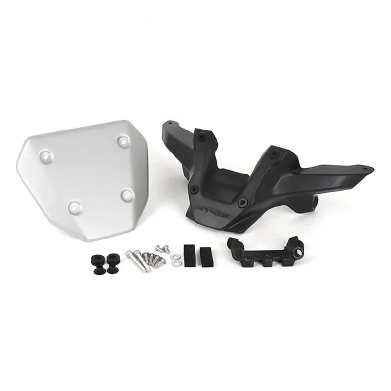 

Plain Motorcycle Accessories Front Windshield Windscreen Visor Wind Deflector Kit For YAMAHA MT09 MT 09 MT-09 SP 2024