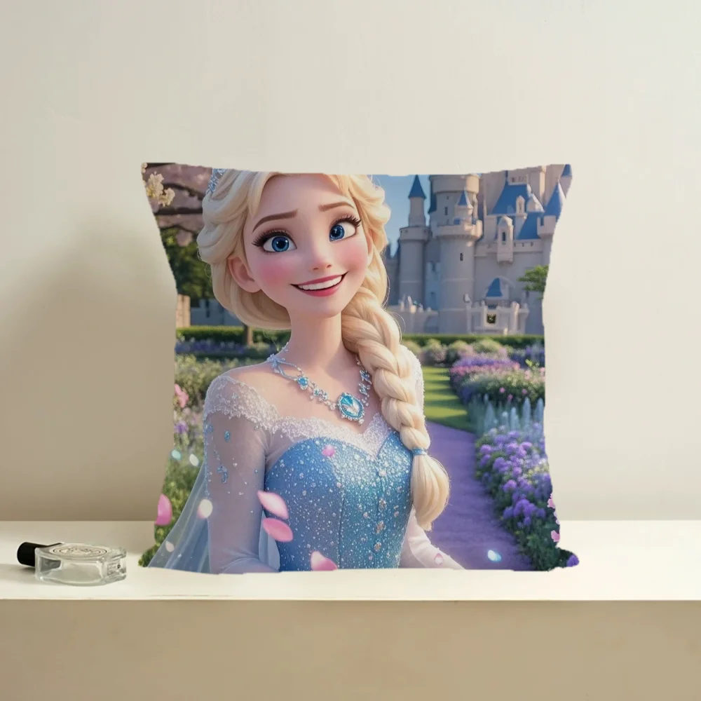 

Living Room Decoration Kulechaowan Cobrand Frozens Elsa Decorative Pillow Ornamental Pillows Cover Cushion Covers Home Cushions