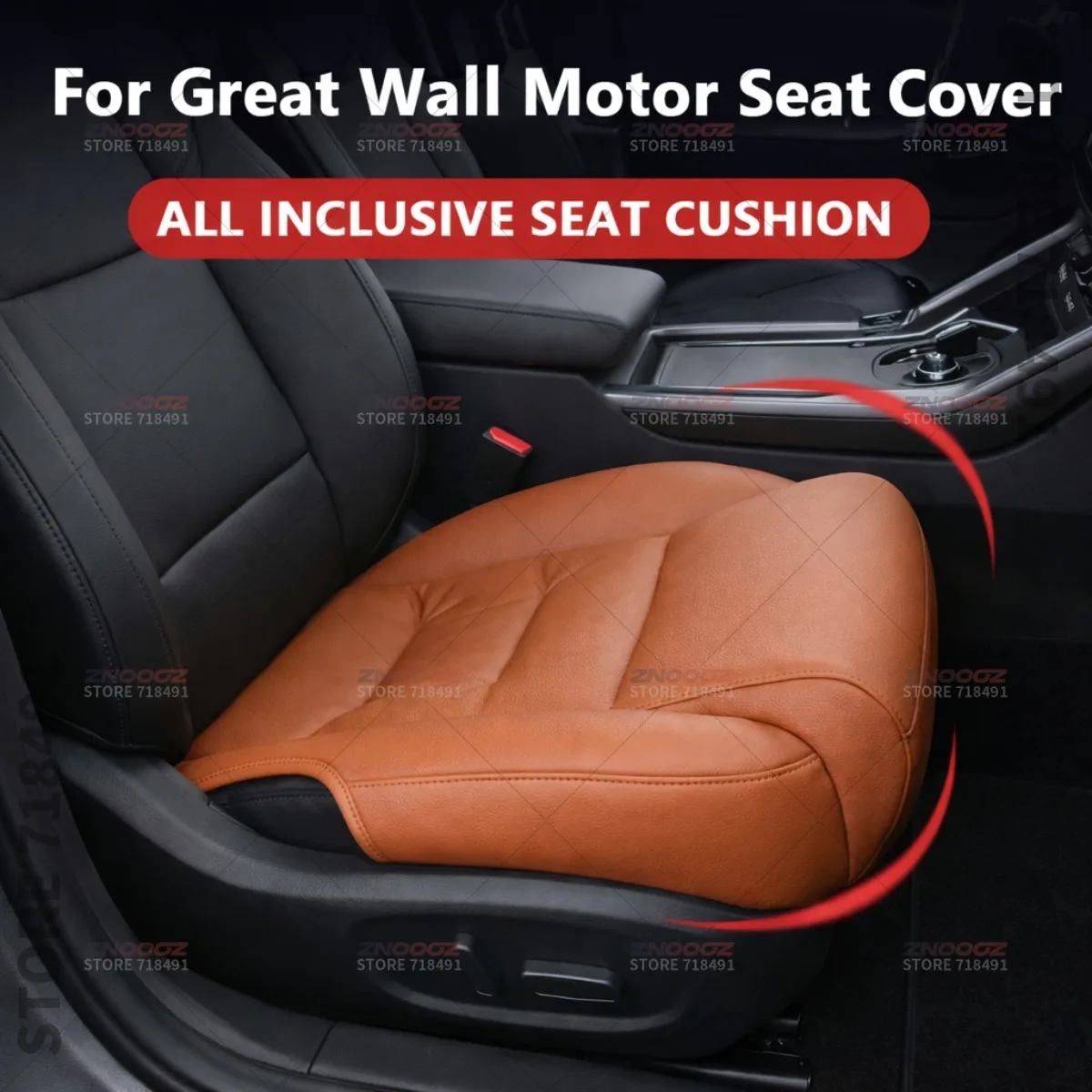 

For Great Wall Motor Haval H6 9 Seal Car Seat Leg Support Extension Seat Cover Memory Foam Extender Cushion Interior Accessories