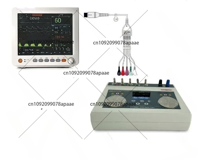 

Multifunctional Automatic Manual Defibrillation Analyzer ECG Test Monitor for Medical Use