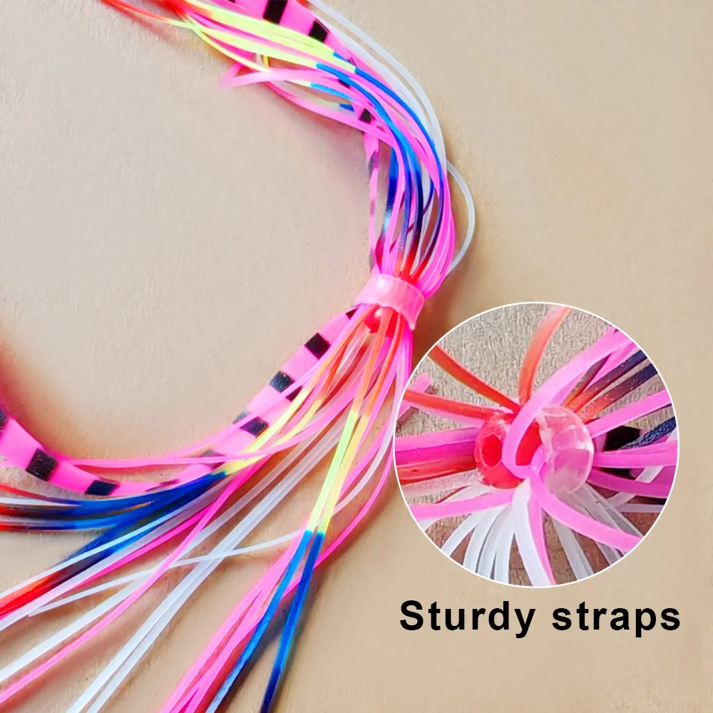 Señuelo de pesca streamer luminoso de silicona para pargo - imagen 4