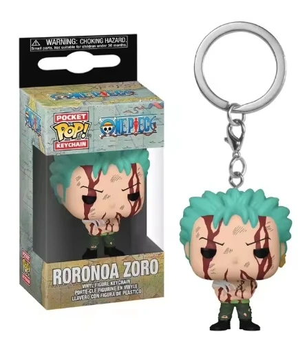 Funko pop bolso chaveiro uma peça roronoa zoro yamato chopper bonecas de vinil figura ação modelo brinquedos aniversário carvinal presentes