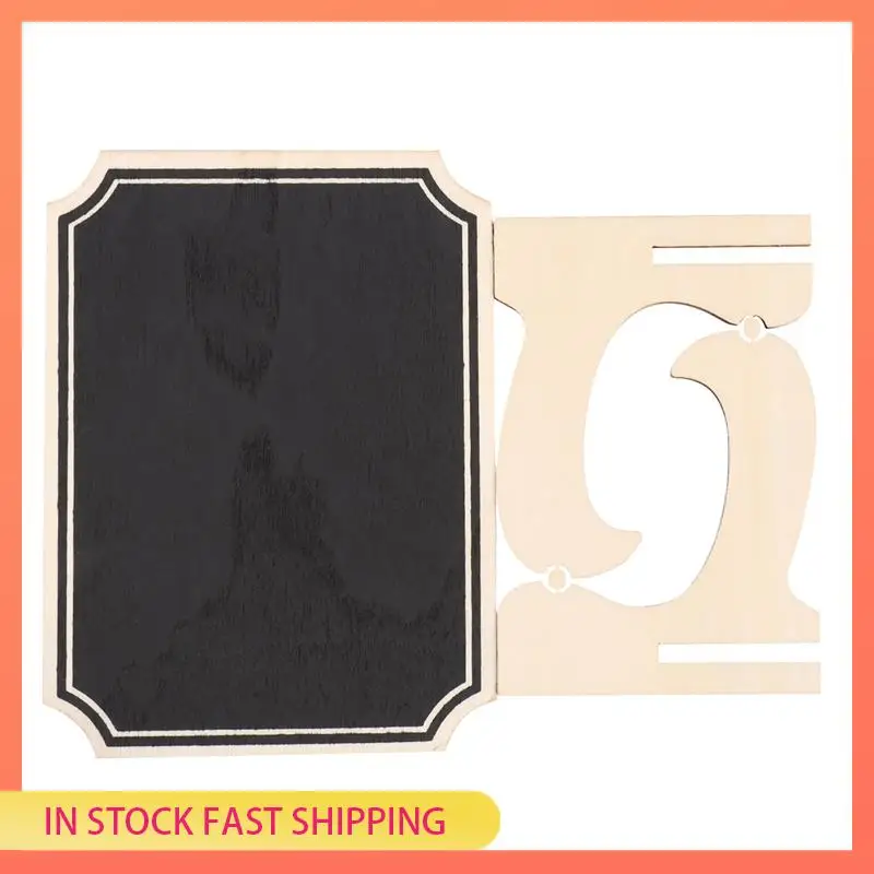 

AA05 100-упаковка мини-классных досок с подставкой для мольбертов, карточек с интервалом, маленькая прямоугольная маленькая деревянная доска