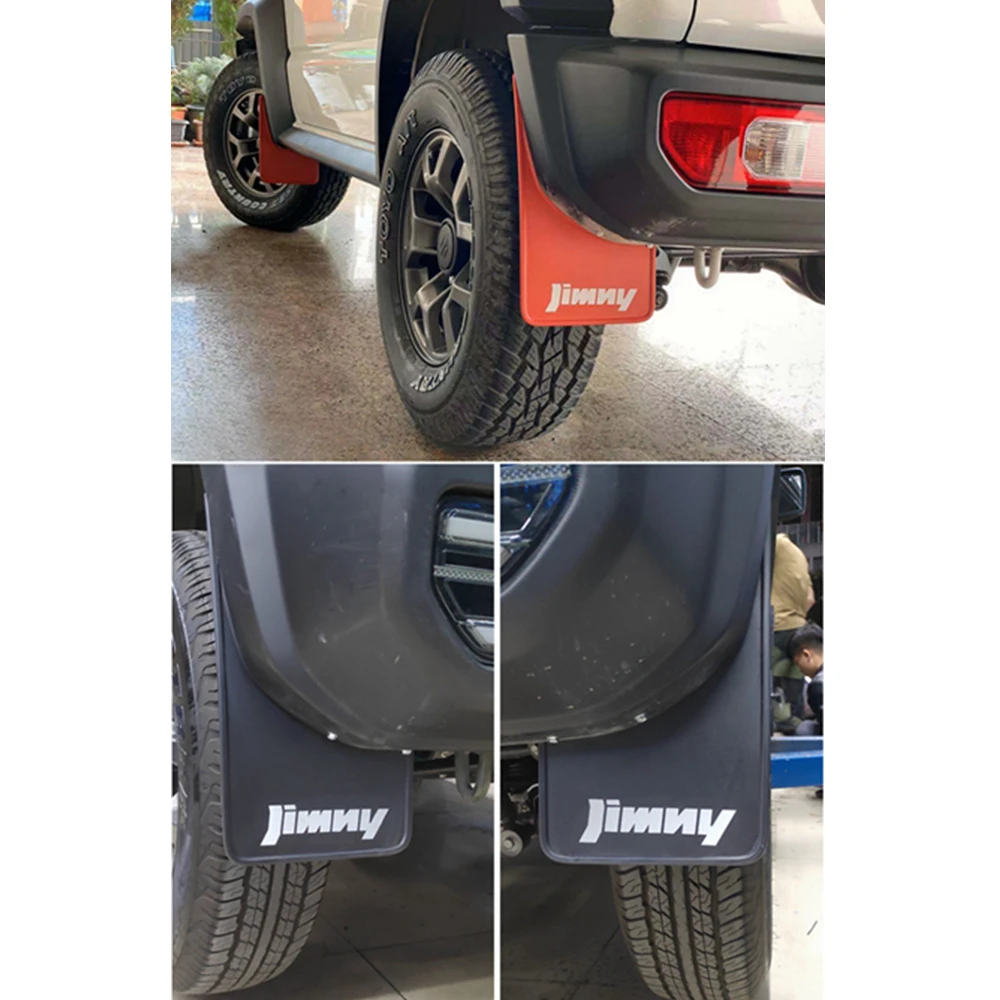 Mud Flaps Fender Splash Guards 4PCS For For Suzuki Jimny JB74 JB64 2019-22