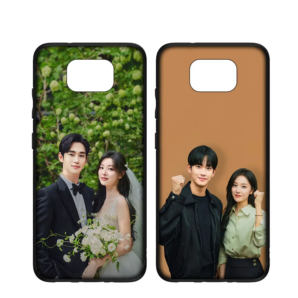 Kim Ji Won Queen Of Tears Soo Hyun Cover Phone Case for Samsung Galaxy S21 S20 Fe S23 S22 Ultra S8 Plus A12 A13 A21S A73 +