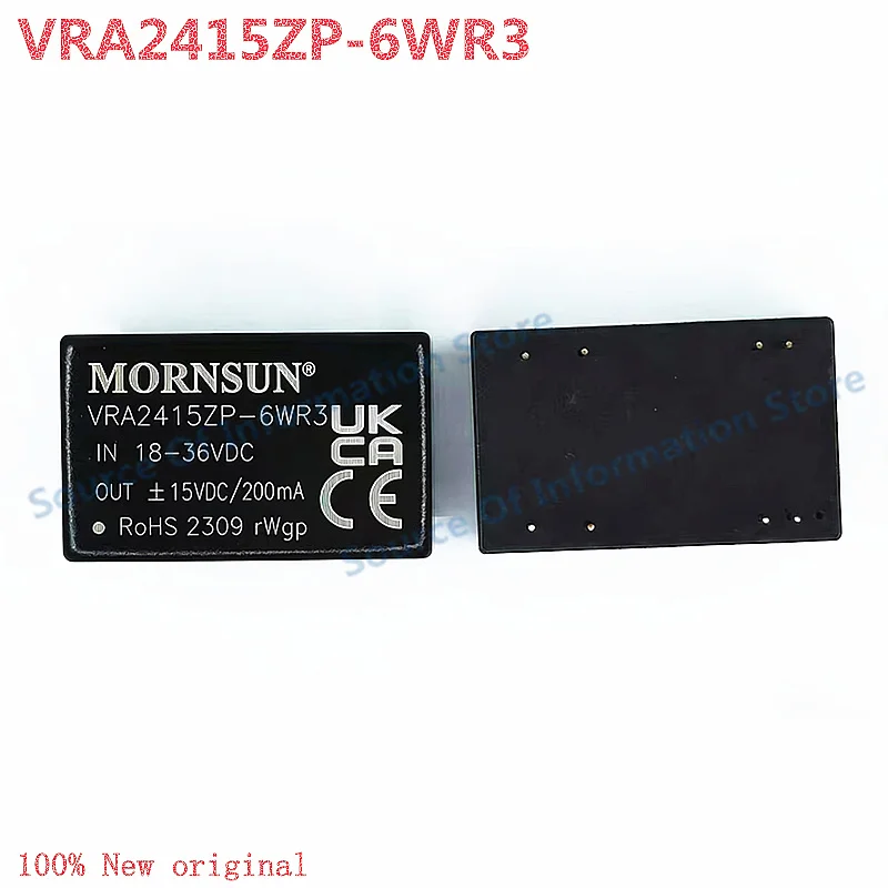 

VRA2415ZP-6WR3 DC-DC Power Module 18-36V to Positive and Negative 15V 200mA 6W 100% New