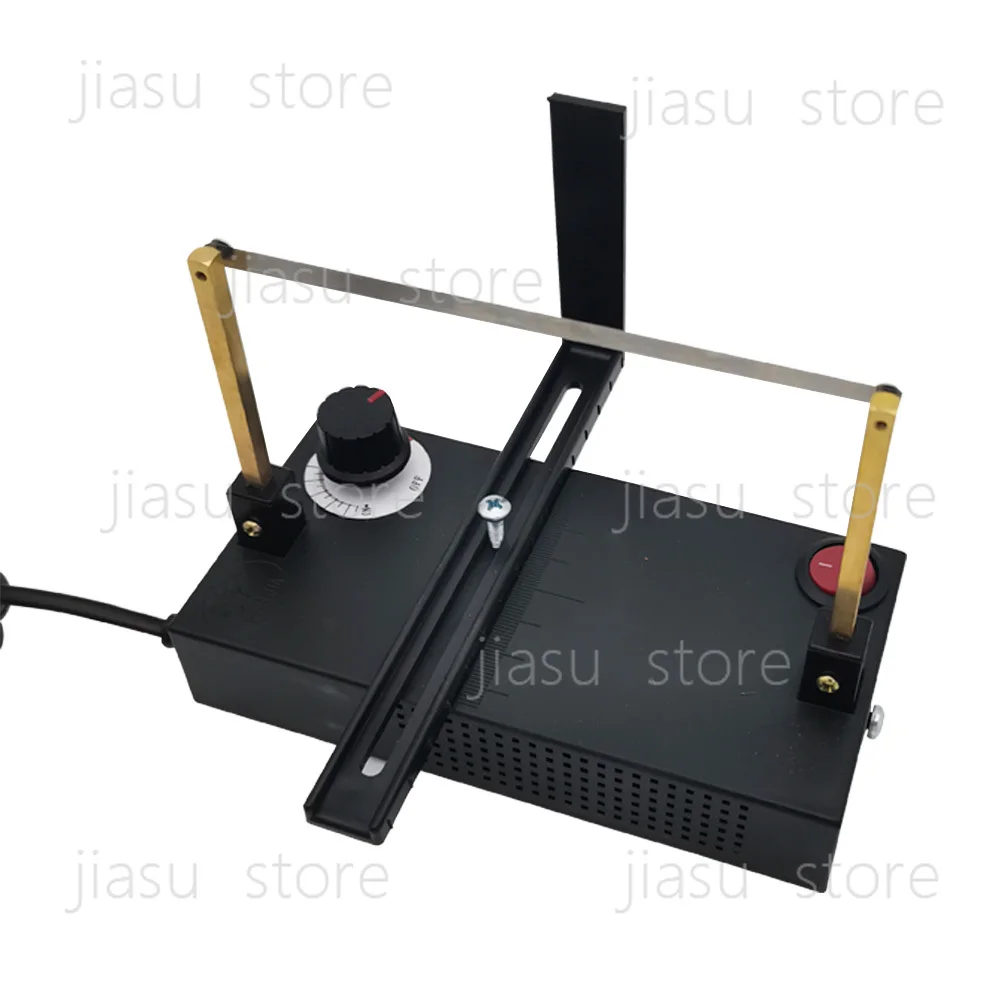 Small Hot Cutting Machine Manual Electric Heating Wire Cutting Machine Ribbon Cutter Hot Rope Electromechanical Thermal Cutter.