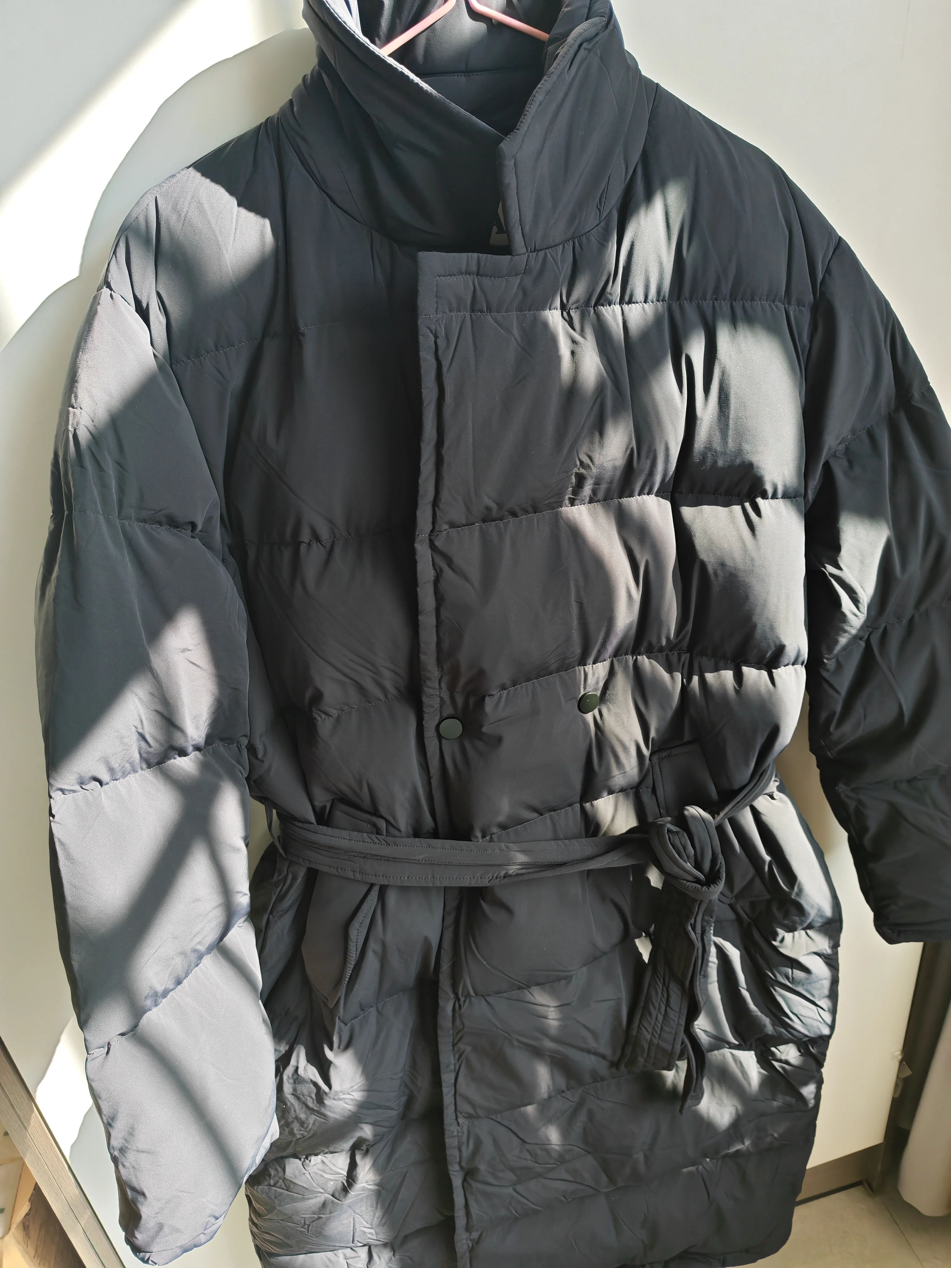 Winter New Women's Down Jacket Loose Commuting Suit Collar Down Jacket