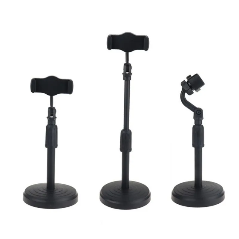 

Lazy Person ABS Quality Live Broadcast Lifting Mobile Phone Desktop Disc Selfie Microphone Bracket