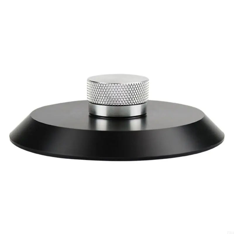77ha Record Player Weight Disc Stabilizer pour Turntable Record Weight Stabilize Elimiter Vibration Disc Stabilizer