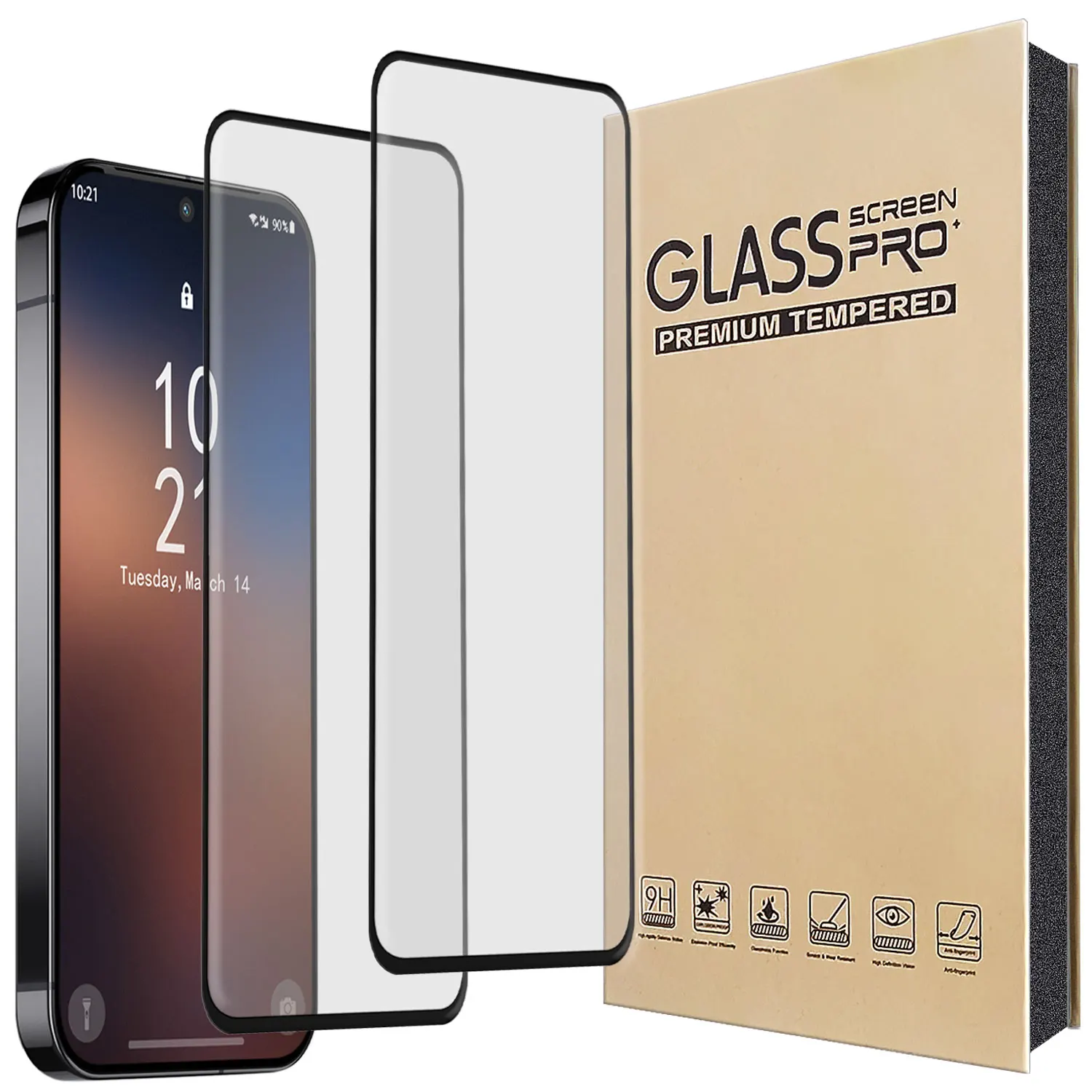 2Packs Clear Temper… - image