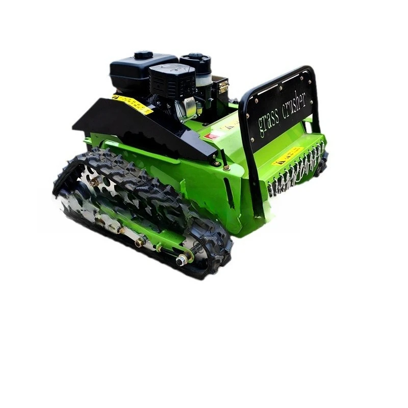 

Orchard small electric wireless remote control crawler mower, lawn mowing artifact gasoline diesel lawn mower