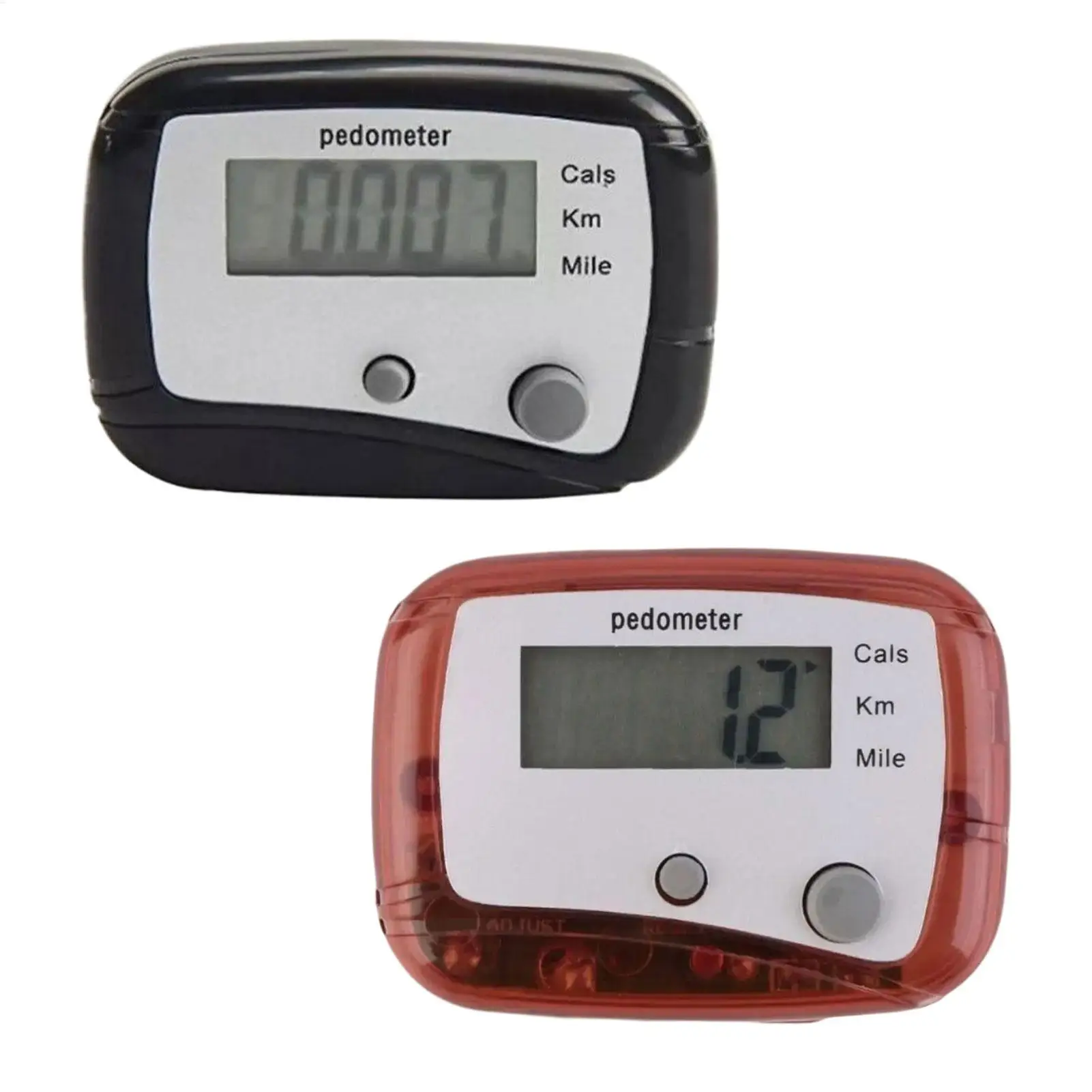 Pedometer for Walking Portable Sports Walk Meter Senior Steps Counter for Sports Running Training Hiking Backpacking Travel