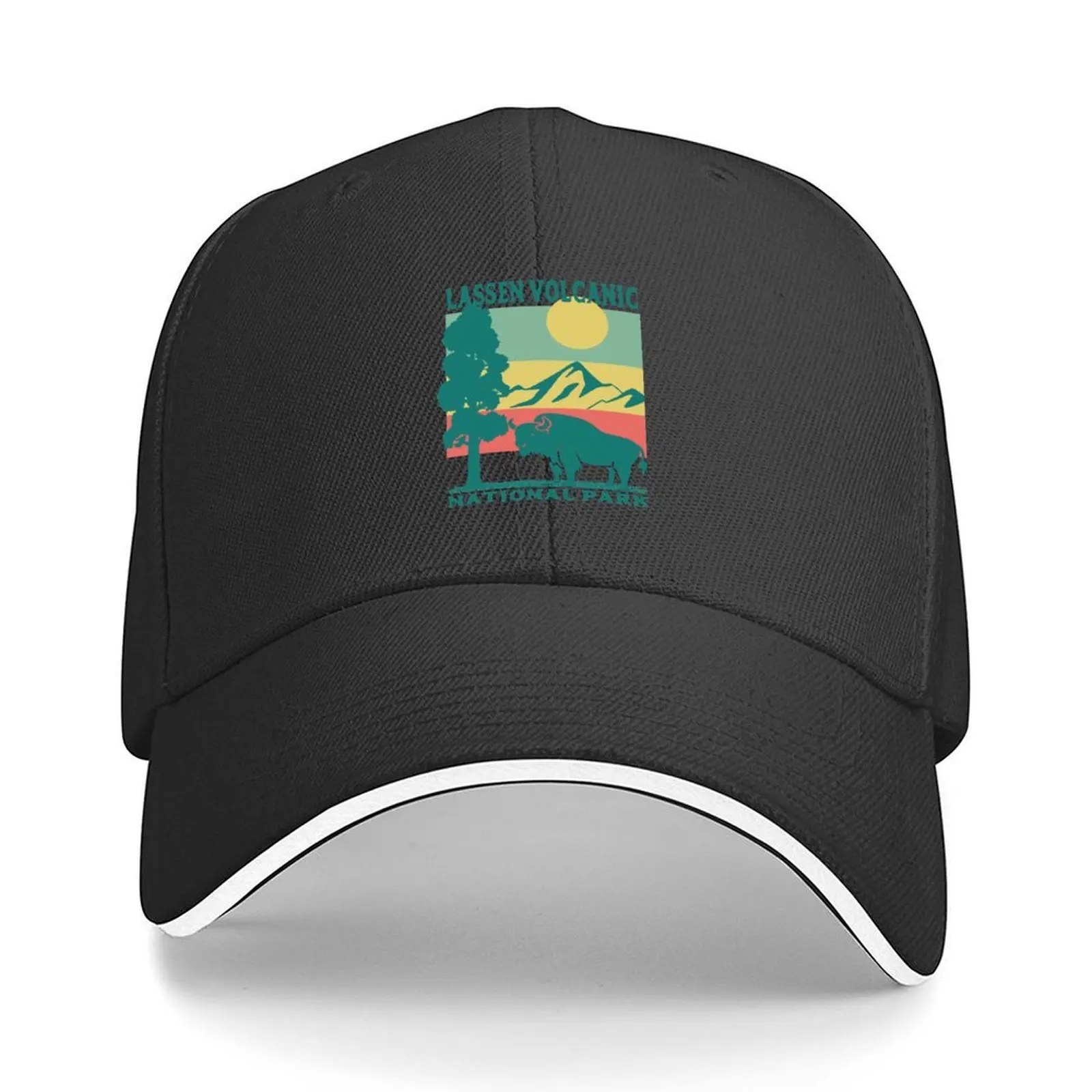 

Lassen Volcanic National Park Baseball Cap Hat Man Luxury Luxury Brand Golf Cap Hip Hop Women's Beach Visor Men's
