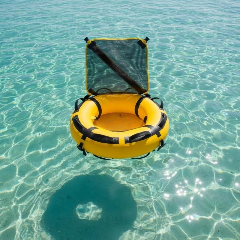 Wholesale Durable PVC Inflatable Surface Marking Buoy Waterproof Safety Buoy Customized Size Color Suitable for Haihu River