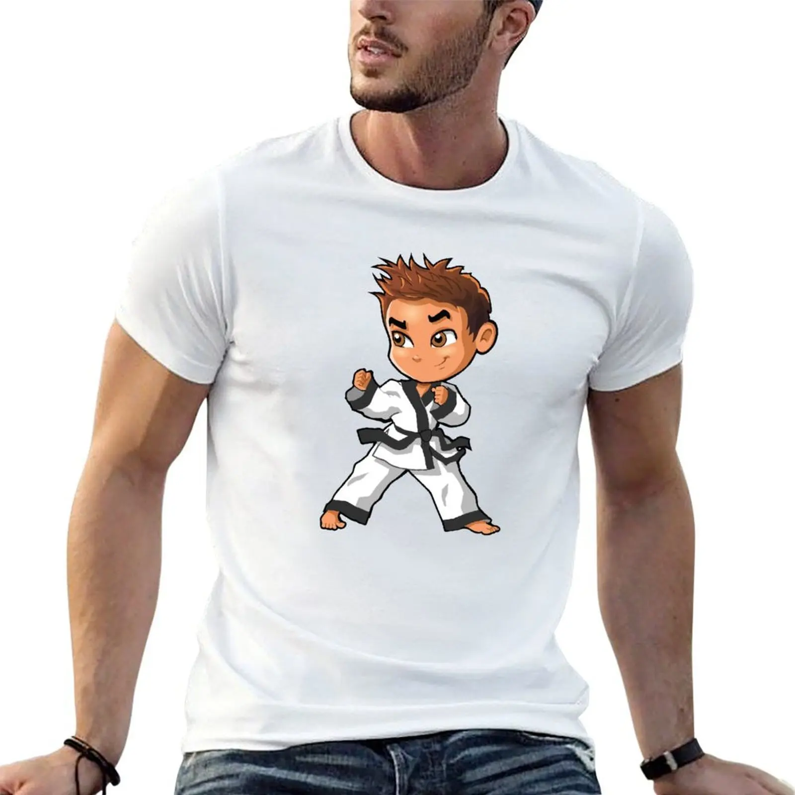 

Taekwondo/ Karate T-Shirt cotton t shirt pack t shirts for man cotton funny man t shirt graphic T-shirt