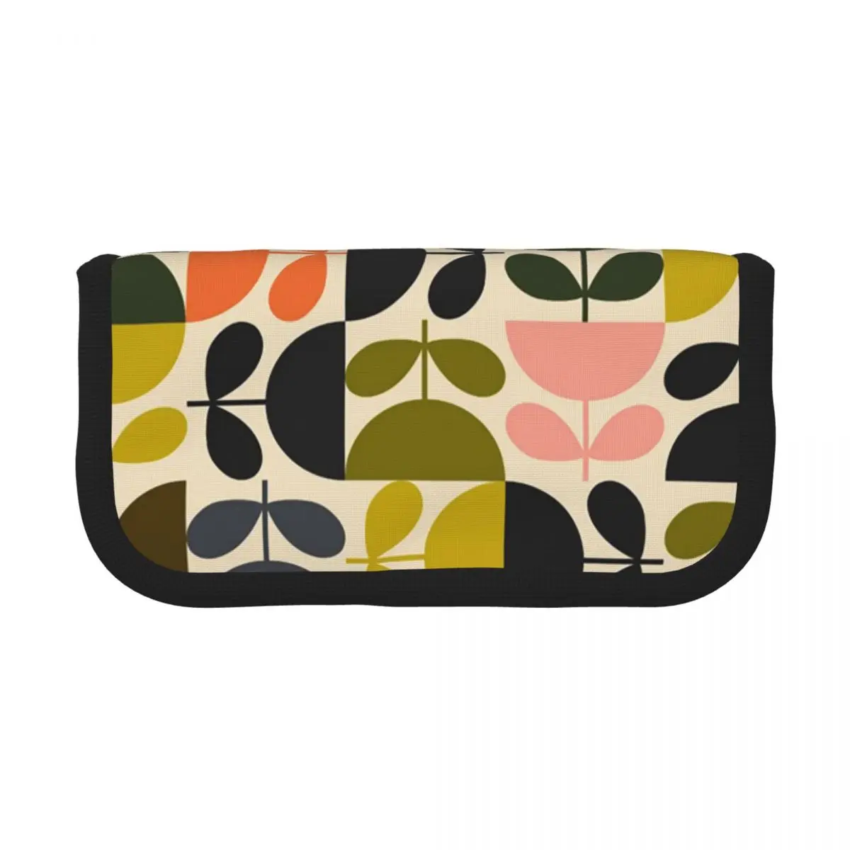 Flower Stem Orla Kiely Pattern Pencil Cases for Students School Pen Box Pencil Bag Big Capacity Pencil Pouch Pen Holder