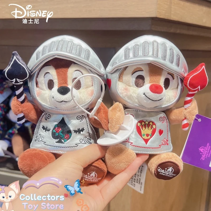 Original Disney 2024 Halloween Chip Dale King Cartoon Doll Cute Ice Cream Doll Collection Children Birthday Christmas Toy Gift