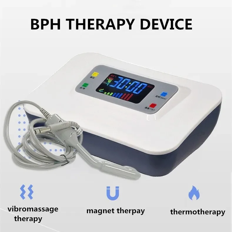 Multifunctional home medical prostate therapy device