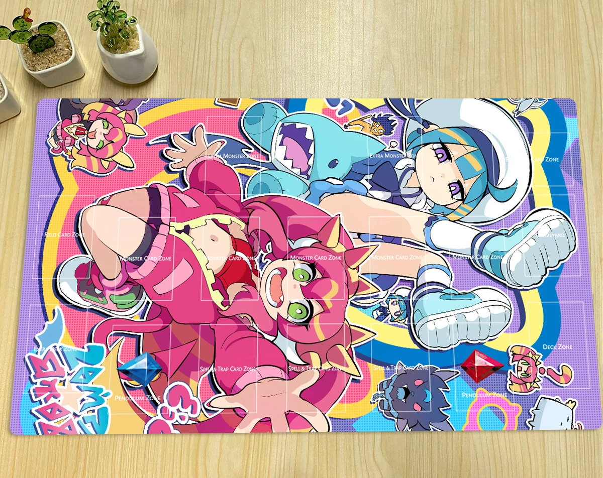 YuGiOh Live Twins Ki-sikil & Lil-la Play Mat TCG CCG Board Game