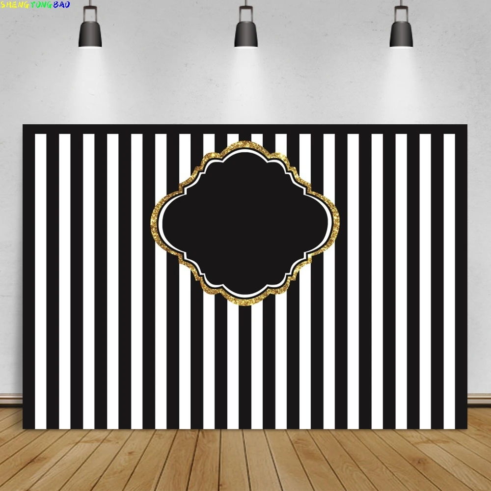 

Stripes Backdrop For Photography Birthday Party Celebration Pattern Baby Poster Photographic Background Photocall Photo Studio