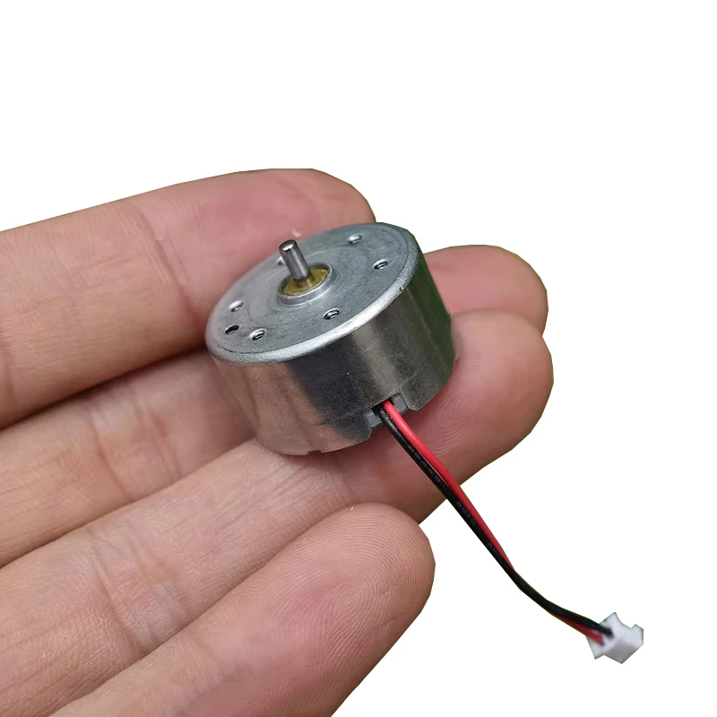 RF-300CA-16220 Mini 300 Motor DC 1.9V 3V 3.7V 9300RPM Small Micro 24mm Round Spindle Motor DIY Hobby Toy Fan Model